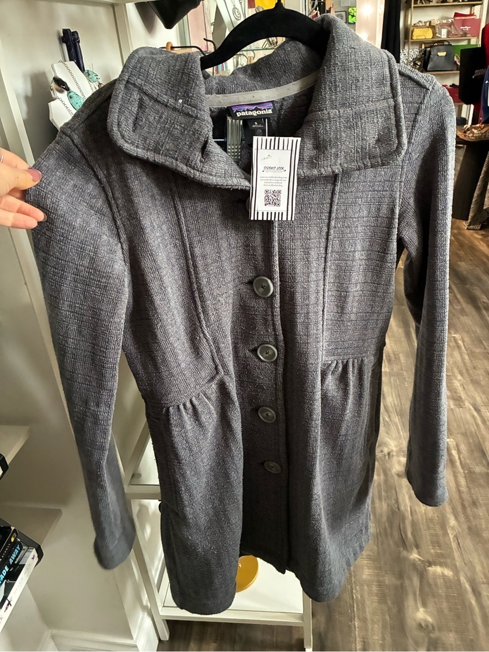 Patagonia better sweater weather coat - gray